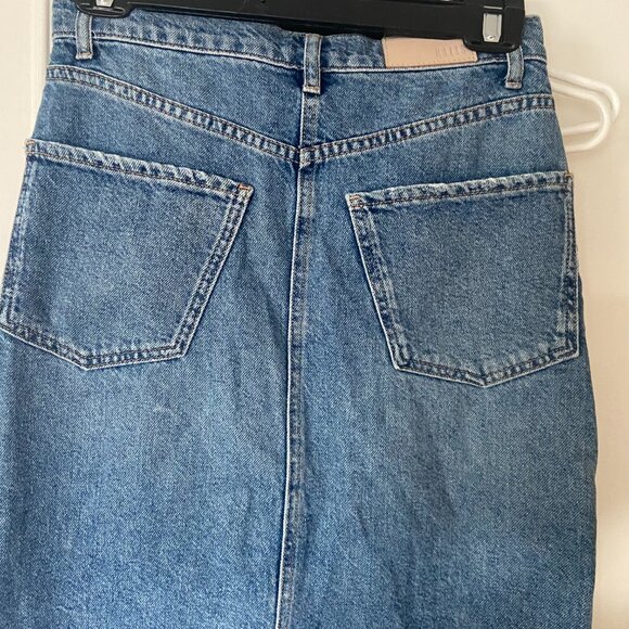 Rails Highland Denim Midi Skirt - Y2K, 90s - Size 25 - Picture 6 of 12